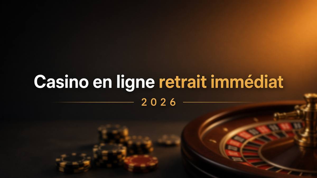 Casino en ligne retrait immédiat